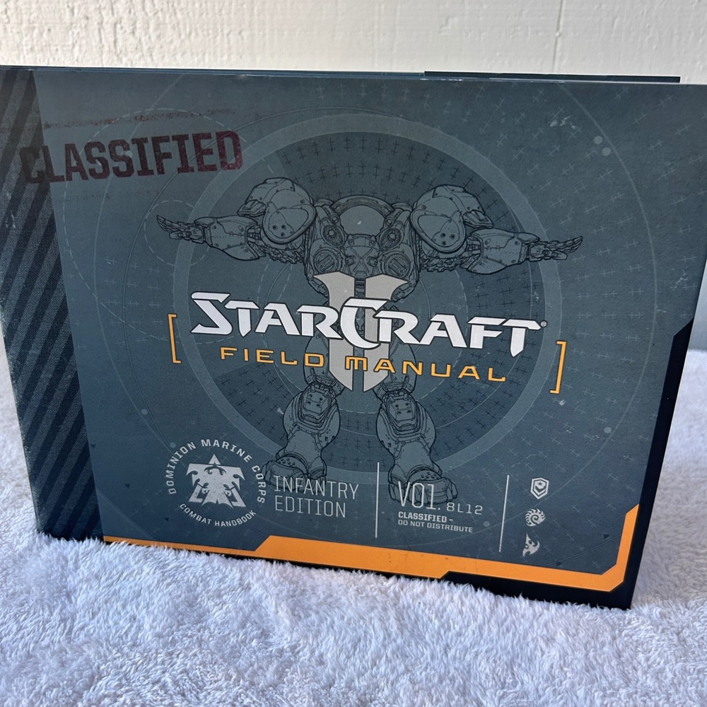 StarCraft II Field Manual Infantry Edition Vol 1 Hardcover 2015 by Rick Barba